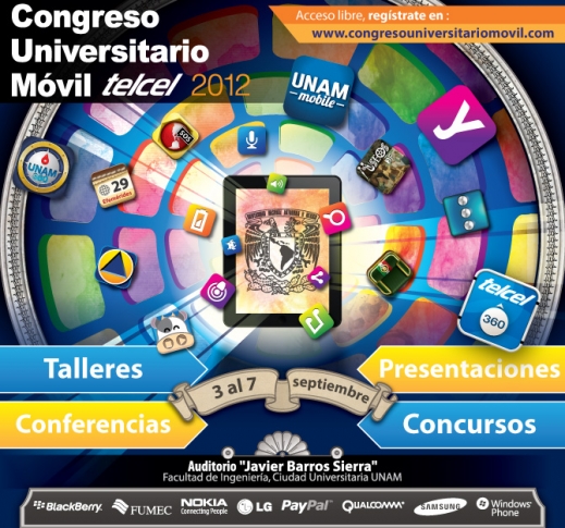Por segundo año consecutivo, la UNAM abre sus puertas para la divulgación del conocimiento y la innovación móvil”, comentó Alejandro García, Coordinador General de UNAM Mobile.