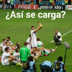 Meme Alemania campeón del mundial 2014