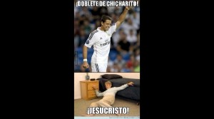 #SábadodeChicharito en el Real Madrid